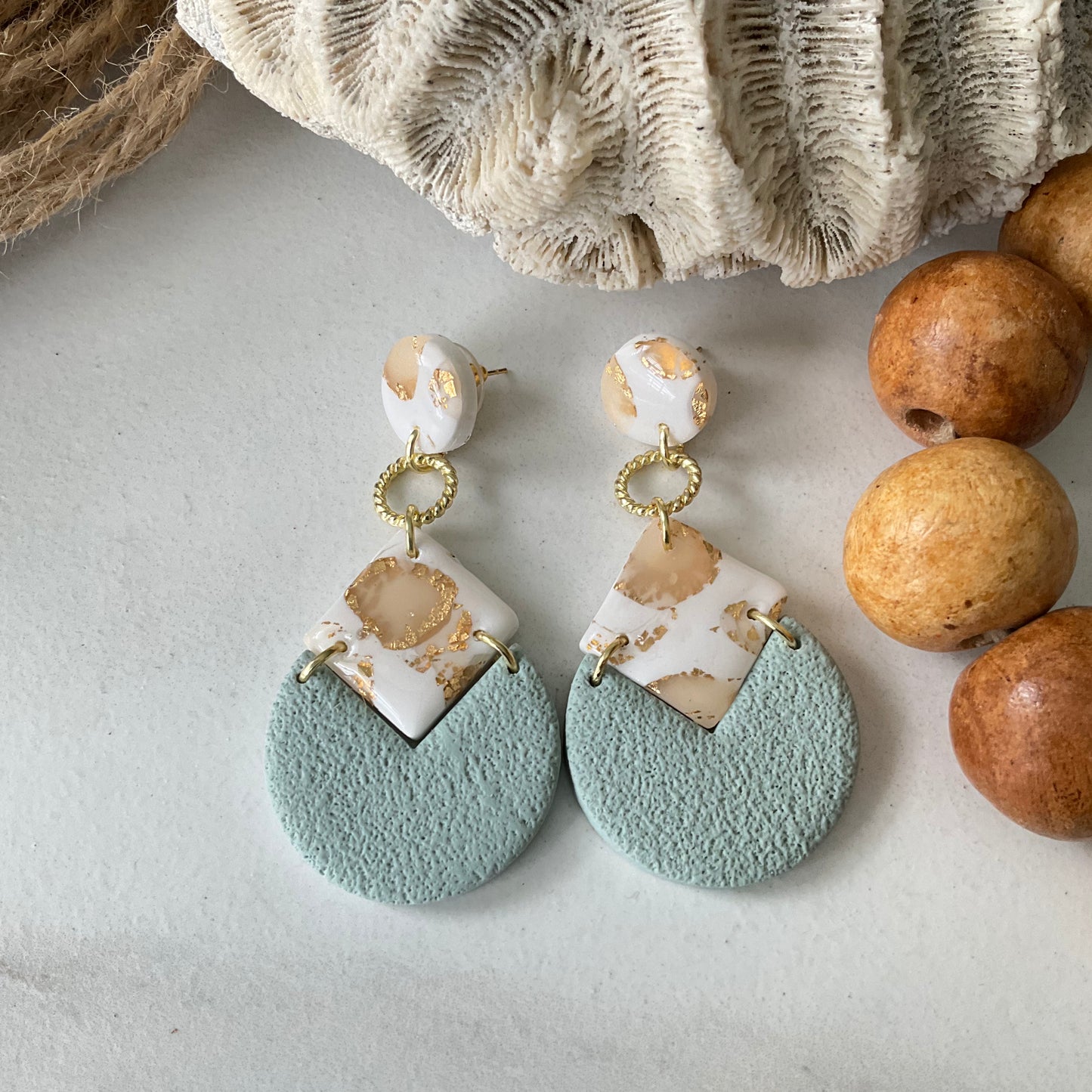 Coastal Haven in Multiple Colors with Metal Detail