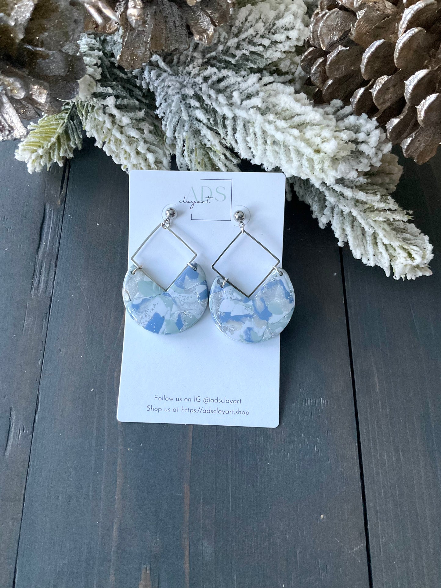 Frosted Elegance in Multiple Colors with Metal Detail