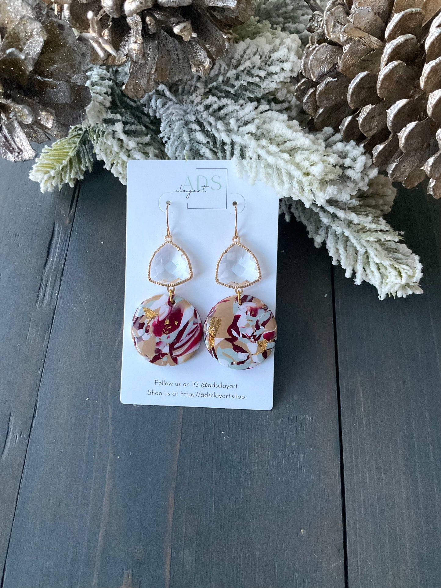 Tinsel and Clay in Multiple Colors with Metal Detail