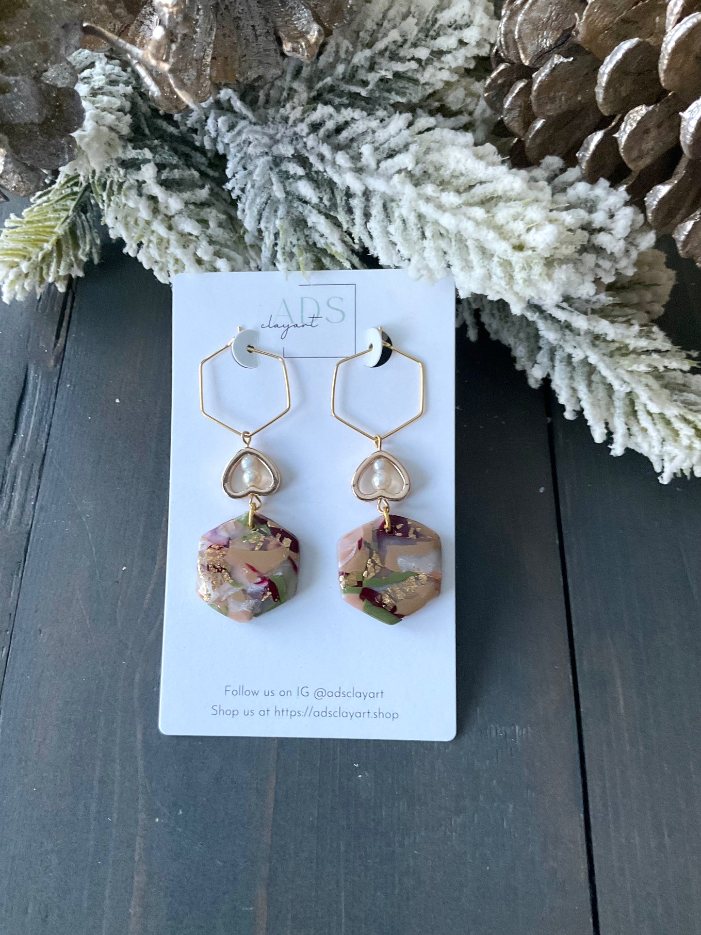 Tinsel and Clay in Multiple Colors with Metal Detail