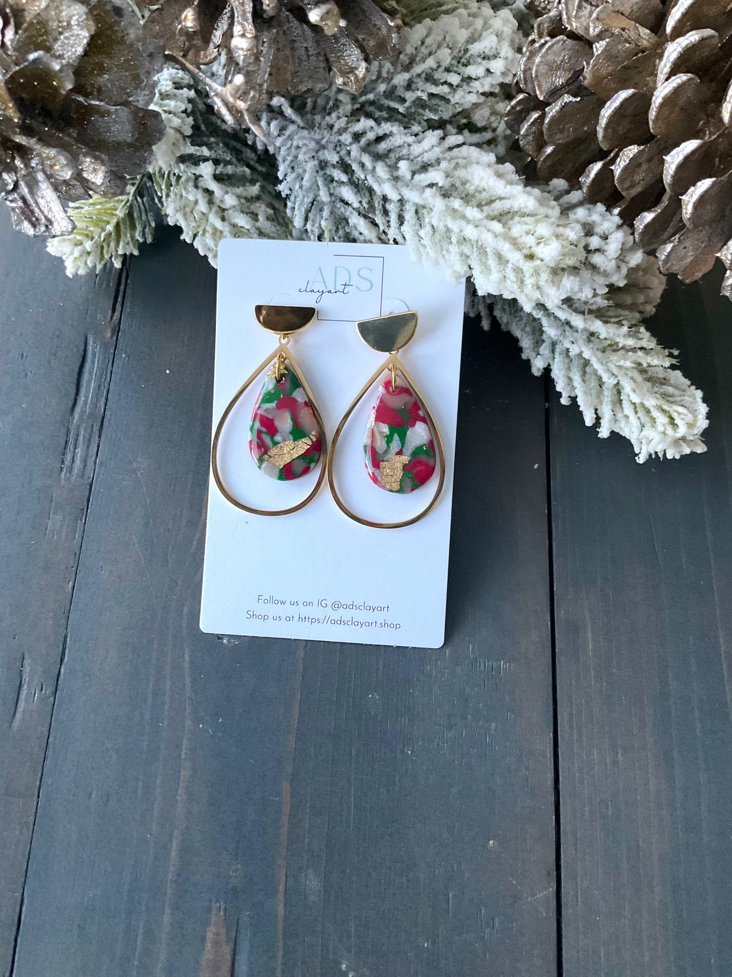 Tinsel and Clay in Multiple Colors with Metal Detail