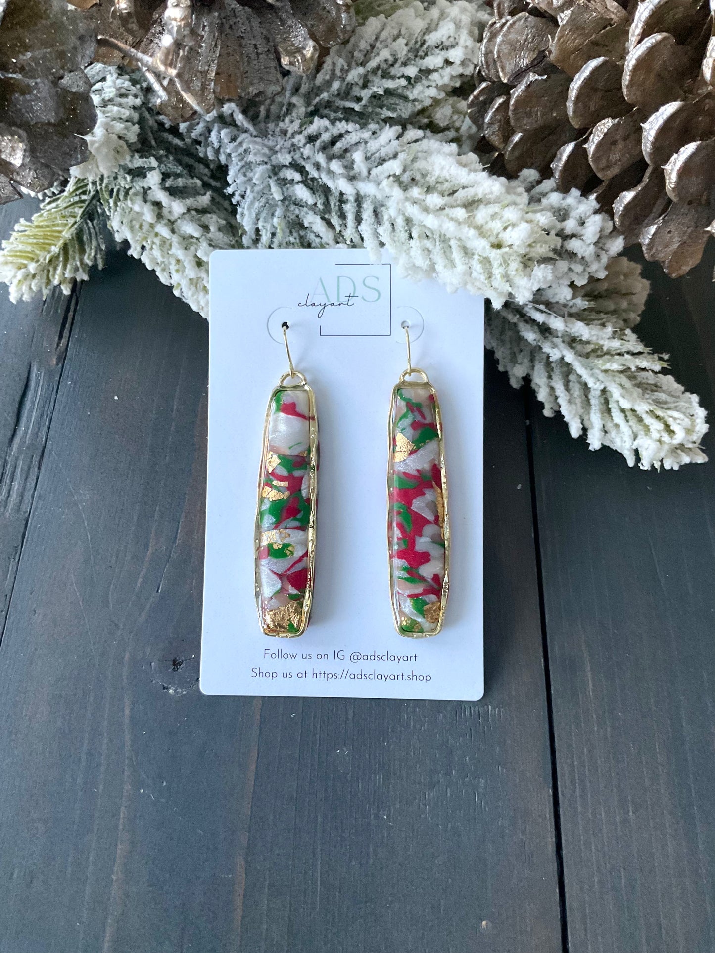 Tinsel and Clay in Multiple Colors with Metal Detail