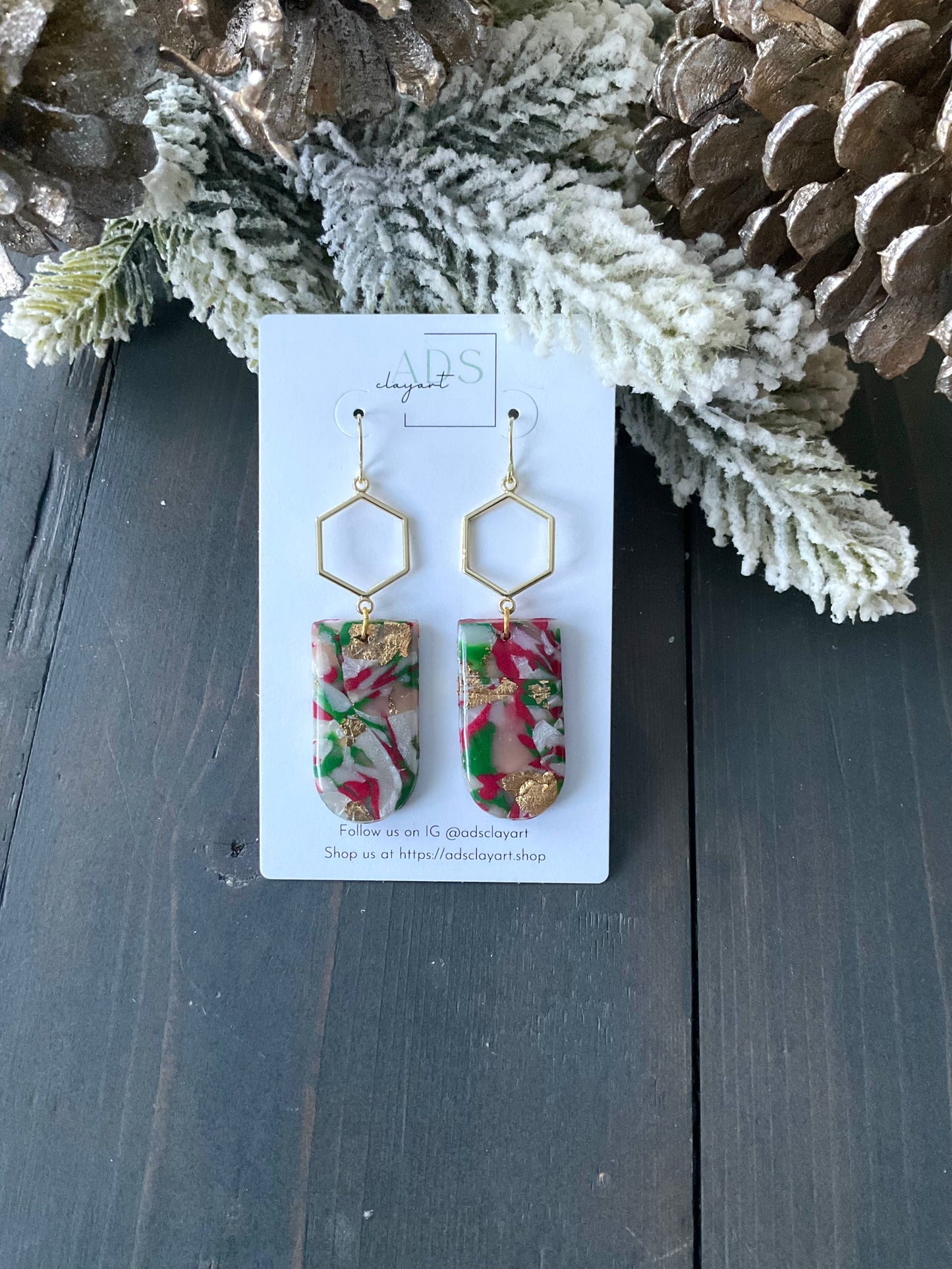 Tinsel and Clay in Multiple Colors with Metal Detail