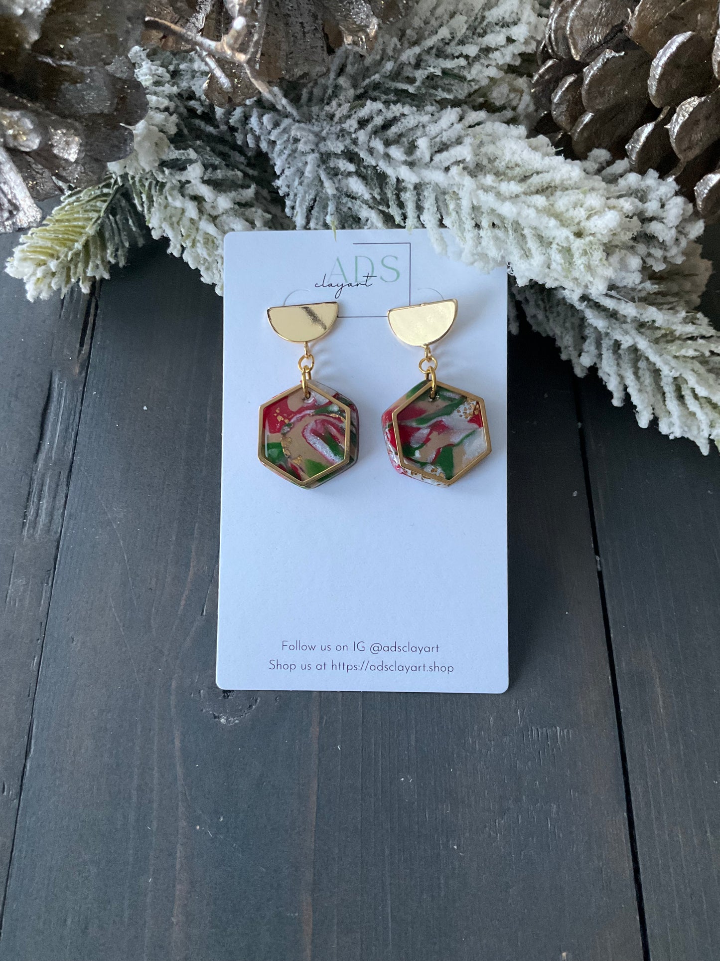 Tinsel and Clay in Multiple Colors with Metal Detail