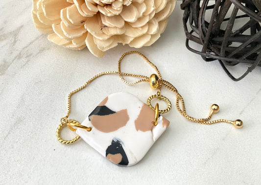 Cow Print Summer in Multiple Colors Bracelet with Metal Detail