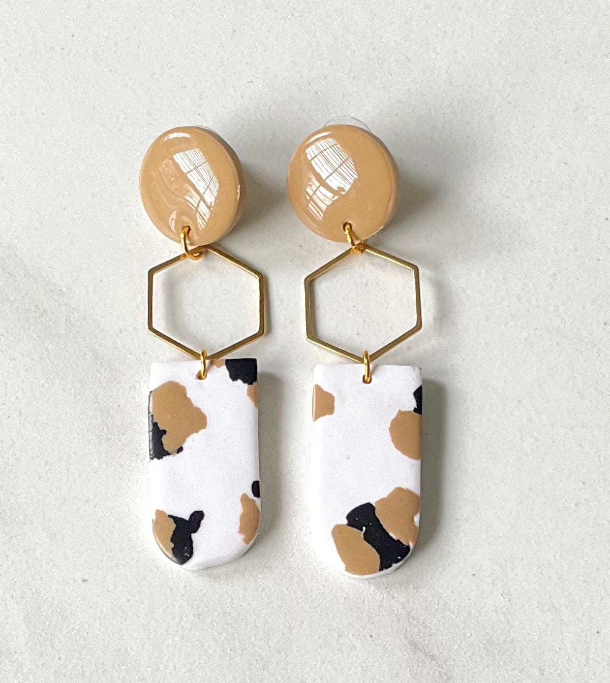 Cow Print Summer in Multiple Colors with Metal Detail