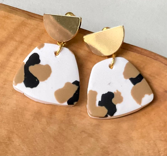 Cow Print Summer in Multiple Colors with Metal Detail