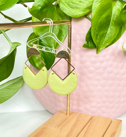 Summer in Lily Green with Metal Detail