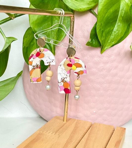 Summer in Multiple Colors with Metal, Wood, and Pearl Detail