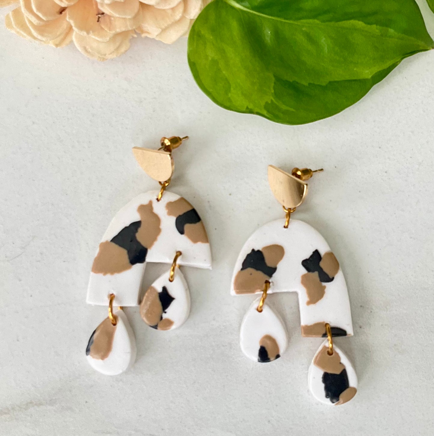 Cow Print Summer in Multiple Colors with Metal Detail